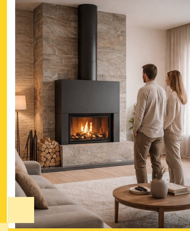 Закрытые камины под ключ в Петергофе от 125532 р., ЭриданПтф