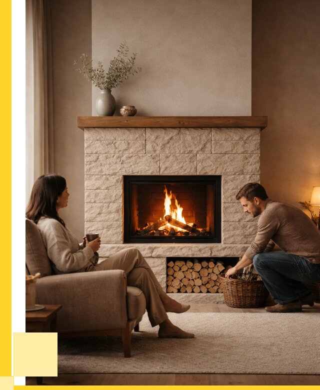 Камины для дома в Петергофе под ключ от 156915 р. | ЭриданПтф