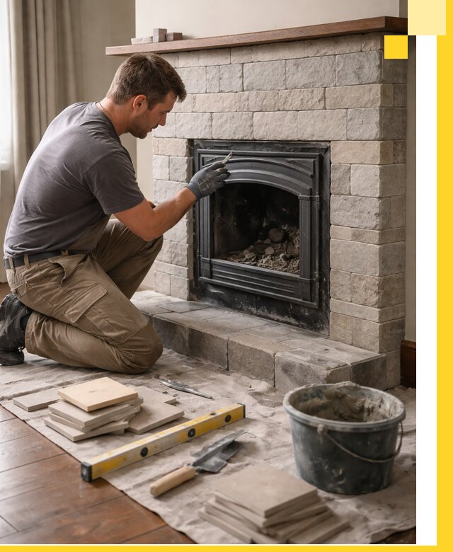 Профессиональный ремонт каминов в Петергофе восстановление и сервис