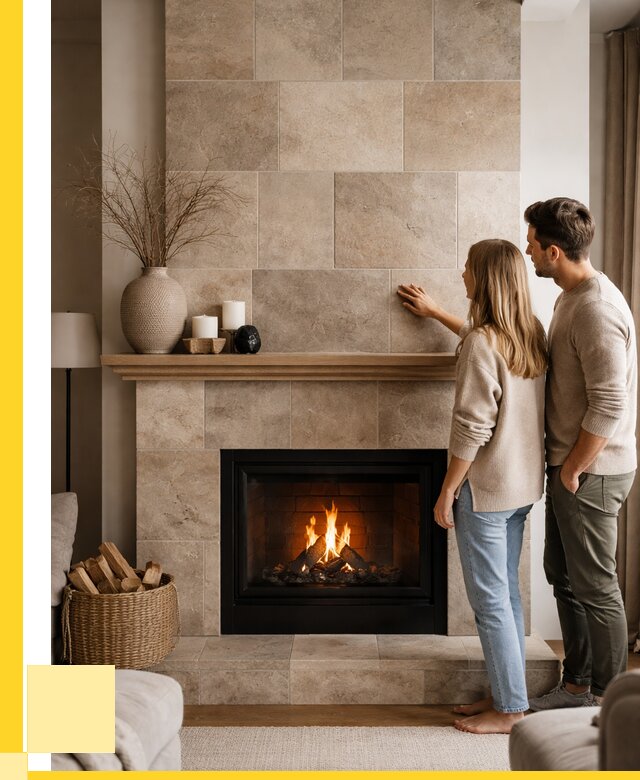 Облицовка каминов керамогранитом в Петергофе от 4707 р. | ЭриданПтф