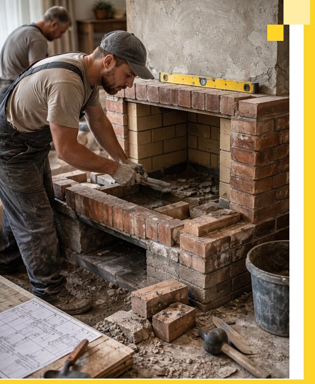 Изготовление и установка каминопечей под ключ в Петергофе