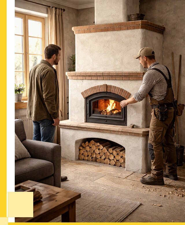 Печи камины в Петергофе: кирпичные, изразцовые от 62766 р. | ЭриданПтф