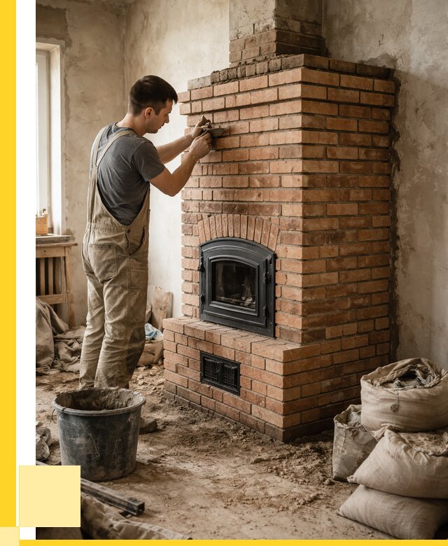 Строительство печей в Петергофе от 67997 р. под ключ, ЭриданПтф