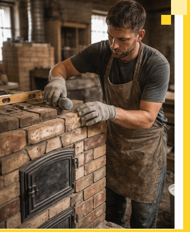 Изготовление печей на заказ в Петергофе с проектом и монтажом