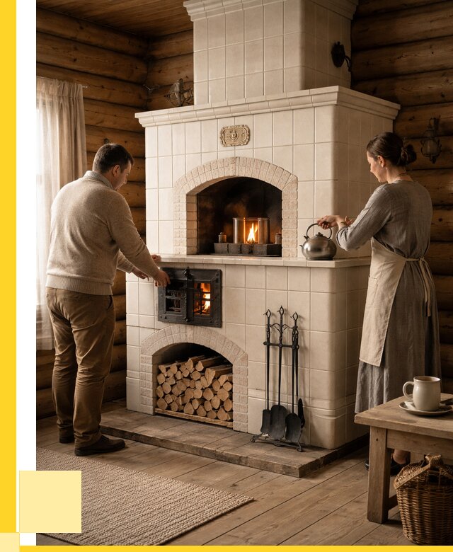 Русские печи в Петергофе: установка от 156915 р. ЭриданПтф