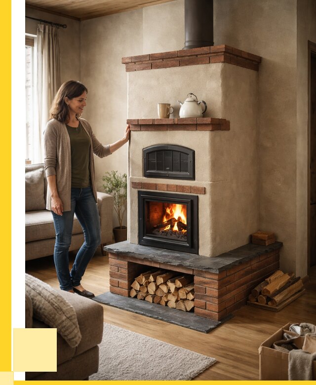 Печи шведки в Петергофе от 88919 р. | ЭриданПтф — печь шведка