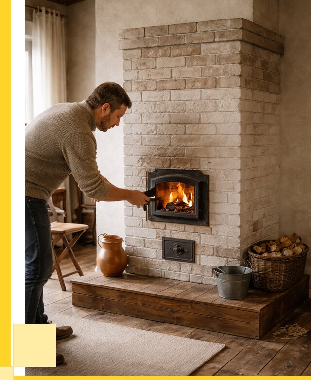 Печь голландка из кирпича в Петергофе от 88919 р. | ЭриданПтф