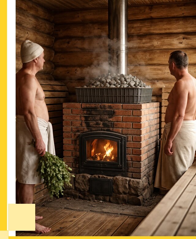 Печи для парной в Петергофе под ключ от 67997 р. - ЭриданПтф