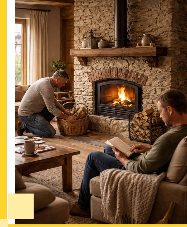 Печи в частном доме в Петергофе от 78458 р. | ЭриданПтф дров