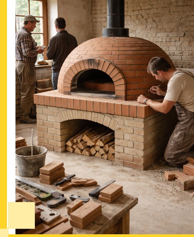 Помпейская печь дровяная для пиццы в Петергофе | ЭриданПтф от 209220 р.