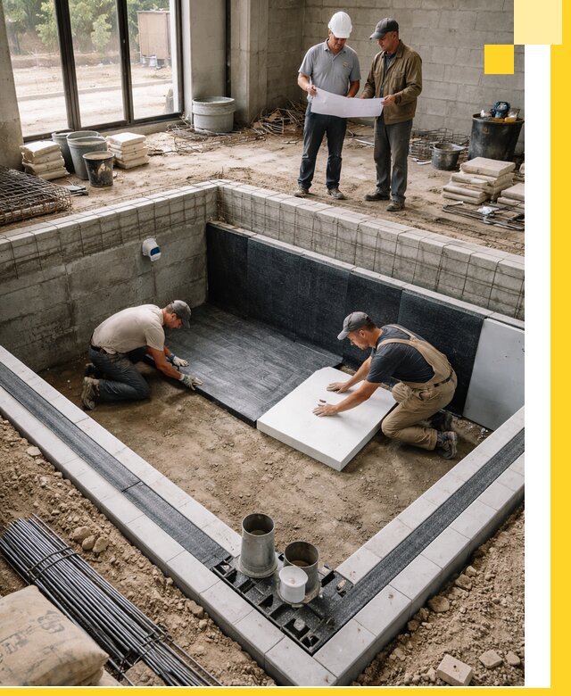 Проекты частных и общественных бассейнов под ключ в Петергофе