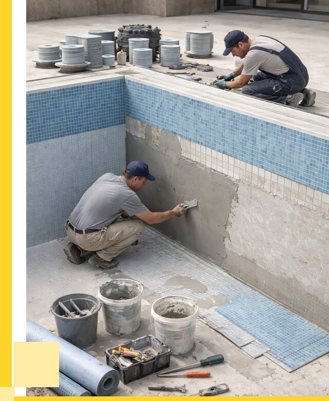 Ремонт и обслуживание бассейнов в Петергофе от 26153 р. | ЭриданПтф