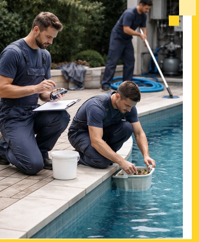 Профессиональное обслуживание бассейнов в Петергофе под ключ