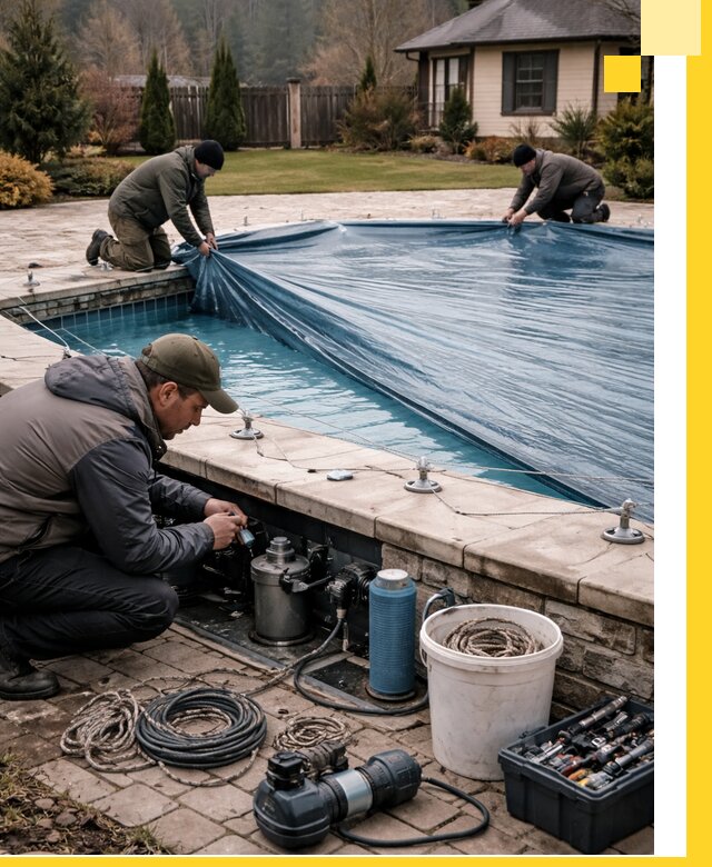 Консервация бассейнов в Петергофе: подготовка к длительному хранению