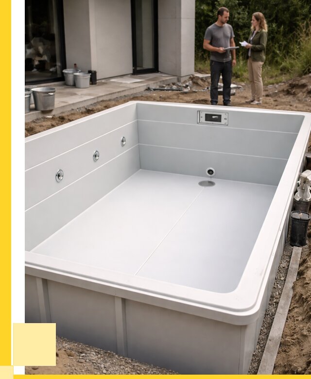 Полипропиленовые бассейны в Петергофе от 261525 р. | ЭриданПтф