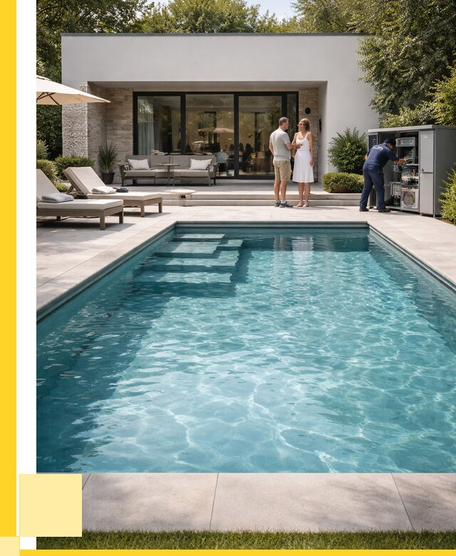 Бассейн в доме в Петергофе под ключ от 1255320 р. | ЭриданПтф