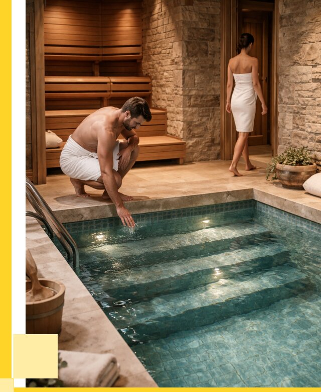 Сауна с бассейном под ключ в Петергофе от 125532 р., ЭриданПтф