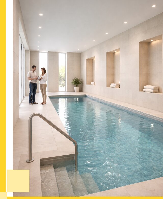 Бассейны в помещении под ключ в Петергофе от 1569150 р. | ЭриданПтф