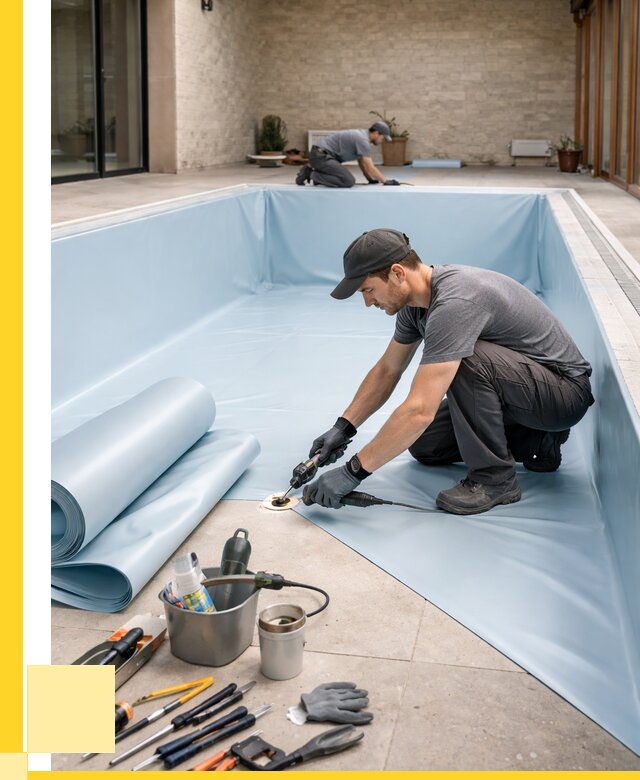 Пленка ПВХ для бассейнов в Петергофе от 2615 р. | ЭриданПтф