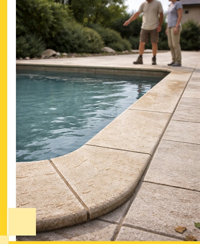 Копинговый камень для бассейнов в Петергофе от 4394 р. | ЭриданПтф