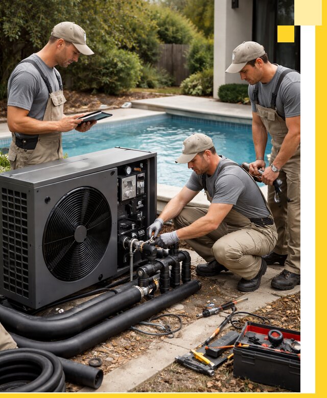 Проектирование и установка тепловых насосов для бассейнов в Петергофе