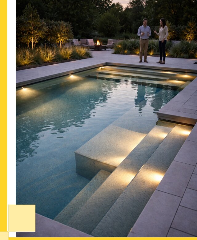 Освещение бассейнов в Петергофе под ключ от 26153 р. | ЭриданПтф