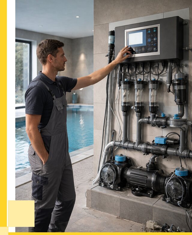 Автоматика для бассейнов под ключ в Петергофе от 73227 р. | ЭриданПтф