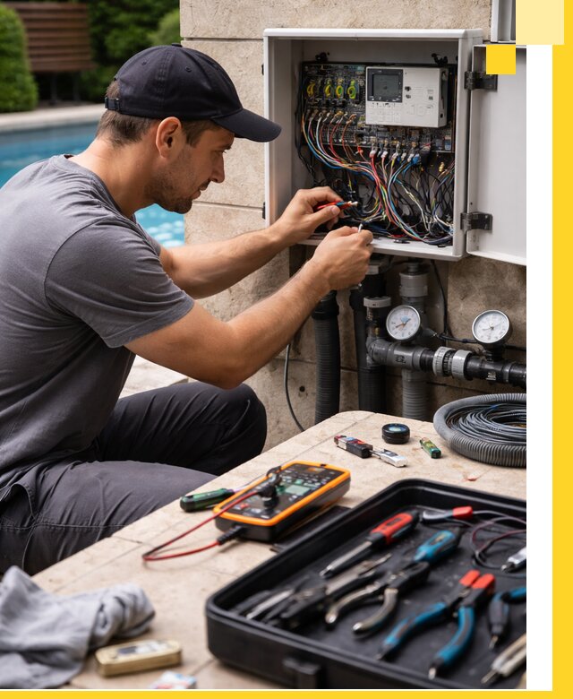 Комплексная автоматика для бассейнов в Петергофе: управление и очистка