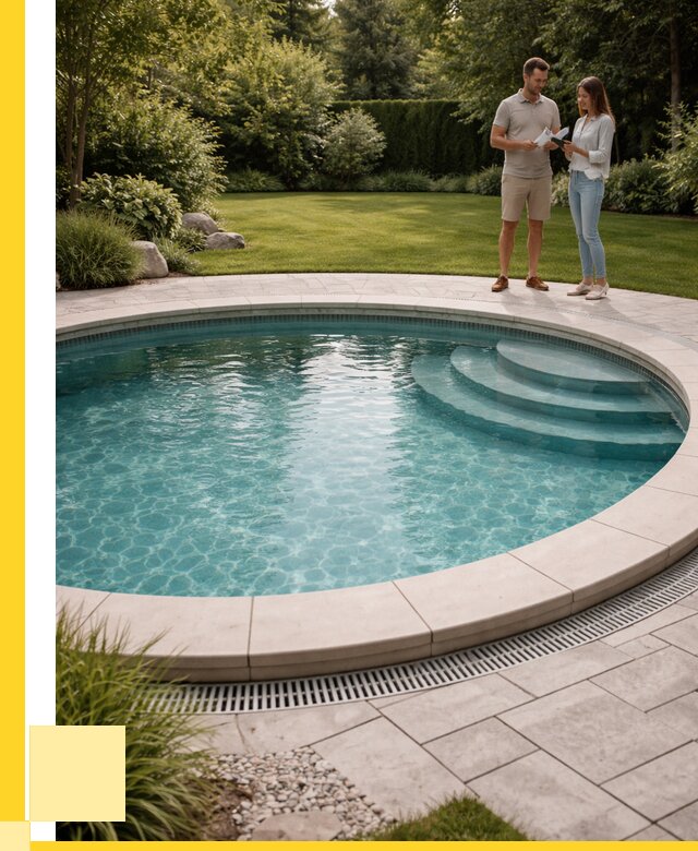 Круглые каркасные бассейны купить в Петергофе от 261525 р. | ЭриданПтф