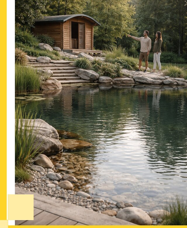 Природные бассейны под ключ в Петергофе от 470745 р. | ЭриданПтф