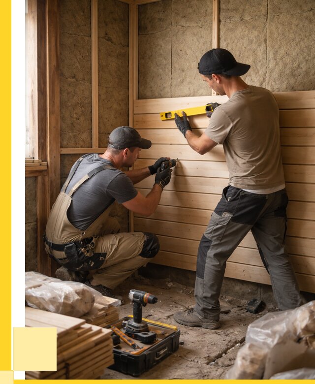 Ремонт саун в Петергофе под ключ от 20922 р. сейчас ЭриданПтф