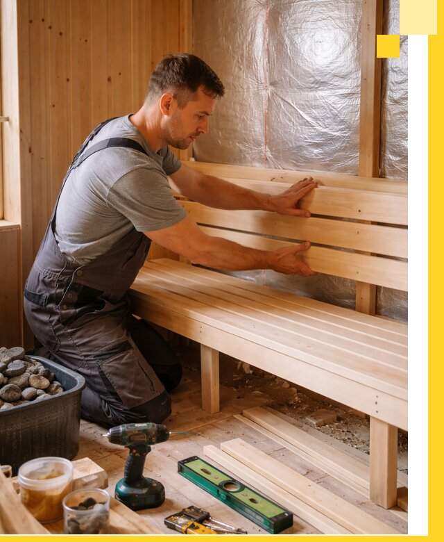 Проектирование, изготовление и монтаж финских саун в Петергофе