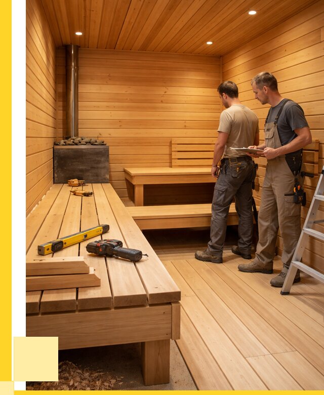 Отделка бань и саун в Петергофе по цене от 4707 р. | ЭриданПтф