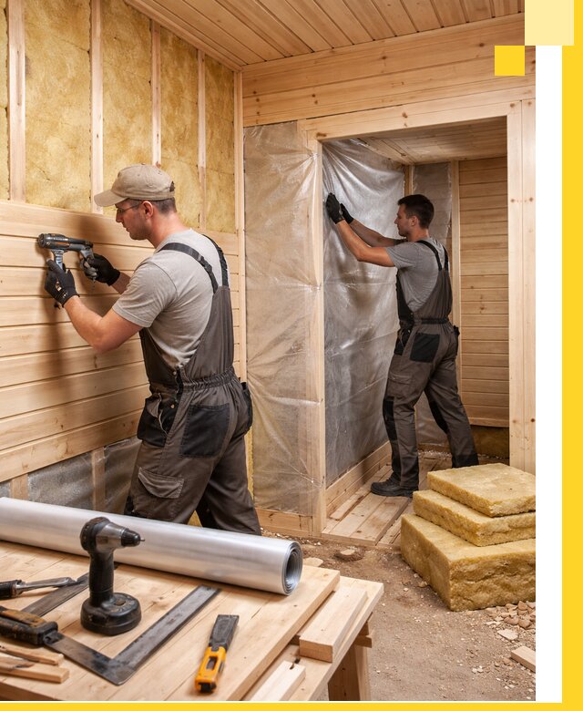 Бани под ключ в Петергофе с проектом и полным монтажом