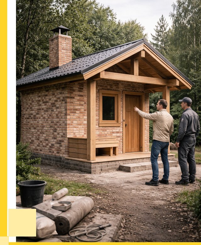 Кирпичные бани и печи в Петергофе от 366135 р. | ЭриданПтф