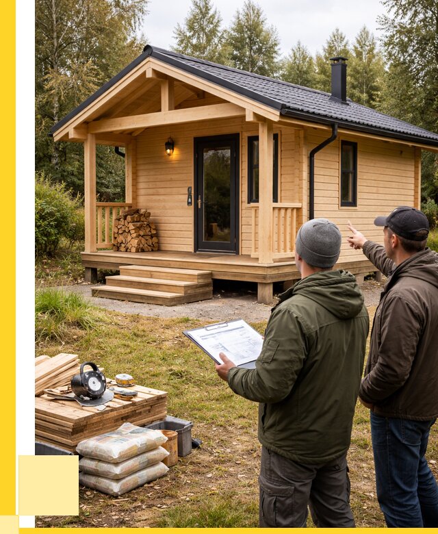 Каркасные бани под ключ в Петергофе от 313830 р. | ЭриданПтф