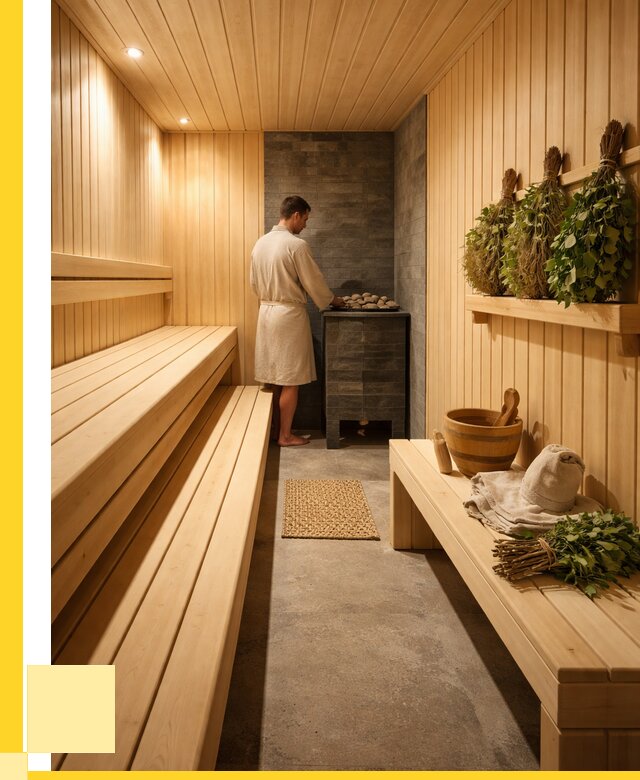 Отделка парной под ключ в Петергофе от 366135 р. | ЭриданПтф