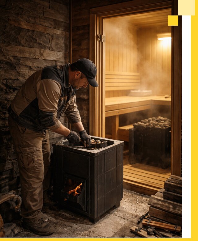 Строительство бани с сауной под ключ в Петергофе от проекта до сдачи