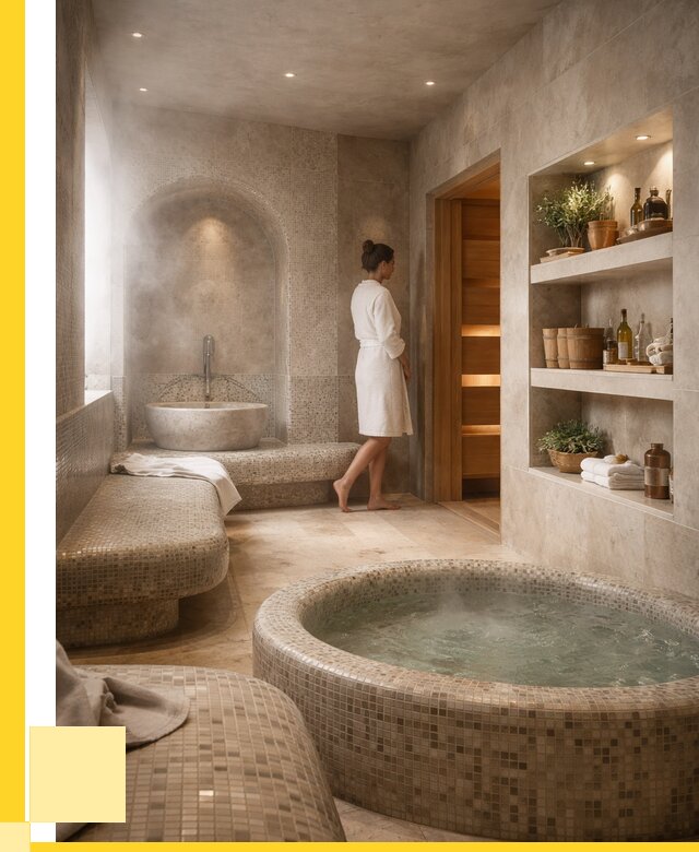 Строительство бани с хамамом в Петергофе от 784575 р. | ЭриданПтф