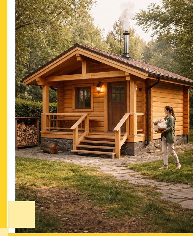 Купить баню под ключ в Петергофе от 679965 р. | ЭриданПтф