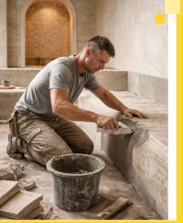 Строительство эксклюзивных хамамов под ключ в Петергофе