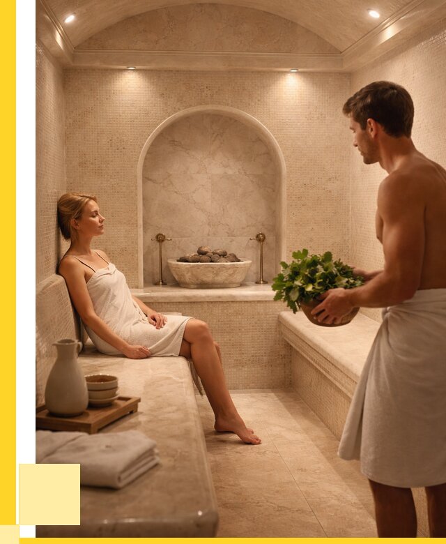 Хамам в доме под ключ в Петергофе от 366135 р. | ЭриданПтф