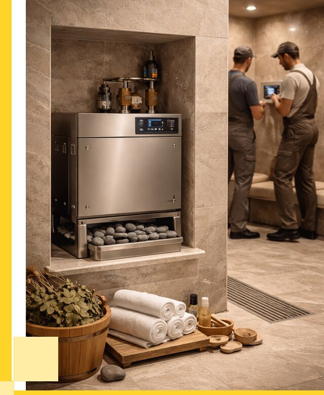 Парогенераторы для хамама в Петергофе от 78458 р. | ЭриданПтф