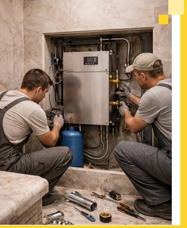 Продажа и установка парогенераторов для хамама в Петергофе