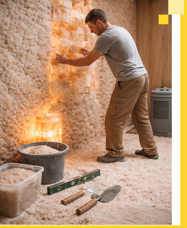 Проектирование и монтаж соляных комнат в Петергофе под ключ