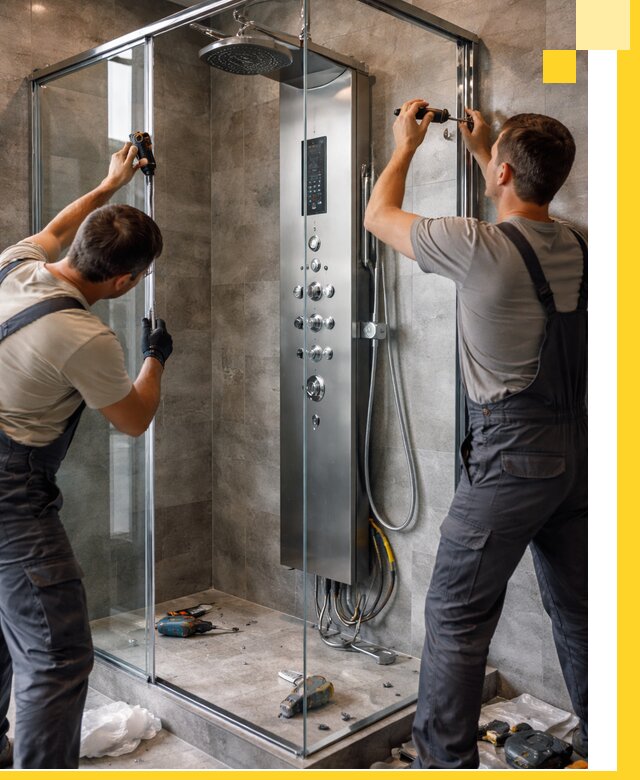 Проектирование и установка Душа впечатлений в Петергофе