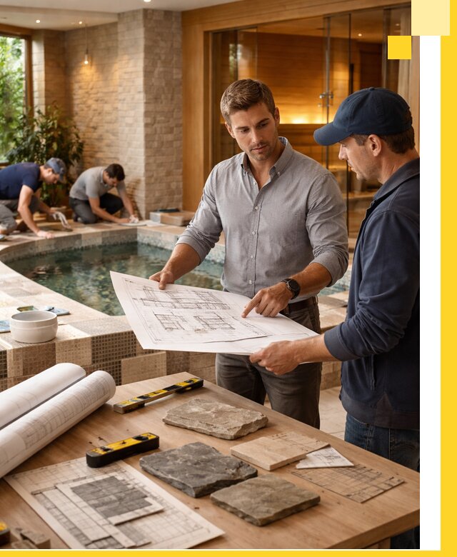 Проектирование SPA зон под ключ в Петергофе с инженерией